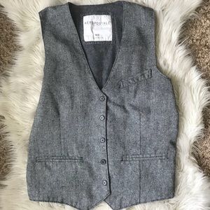 Aeropostale Grey Mens Suit Vest